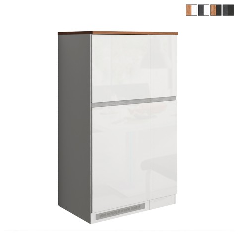 Built-in fridge covers and Fist linear kitchen spice racks Promotion