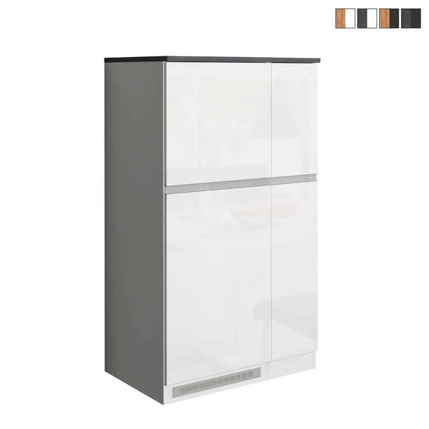 Built-in fridge covers and Fist linear kitchen spice racks On Sale