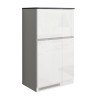 Built-in fridge covers and Fist linear kitchen spice racks Buy