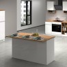 Central Island 3-door for modern kitchen 155x90x90cm with Deaton table Discounts