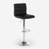 Modern swivel stool in faux leather for bar and kitchen corner Pomona. Bulk Discounts
