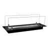 Modern Tabletop Bioethanol Fireplace Burner with Glass Athos Sale