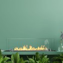 Modern Tabletop Bioethanol Fireplace Burner with Glass Athos On Sale
