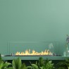 Modern Tabletop Bioethanol Fireplace Burner with Glass Athos On Sale