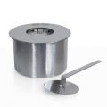 Griff Round Built-In Bioethanol Burner for Fireplace Promotion