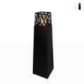 Vulcano Outdoor Freestanding Bioethanol Garden Column Fireplace Promotion