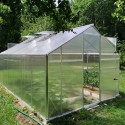 Garden greenhouse aluminum polycarbonate 220x150-220-290x205h Sanus M Measures