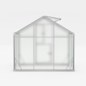 Garden greenhouse in polycarbonate and aluminum 220x360-430-500x205h Sanus L. Discounts