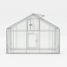 Garden greenhouse aluminum polycarbonate 290x360-430-500x220h Sanus WL Discounts