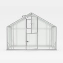 Garden greenhouse aluminum polycarbonate 290x360-430-500x220h Sanus WL Sale