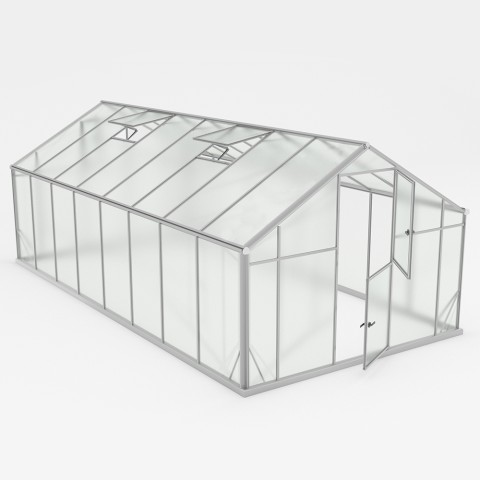 Polycarbonate greenhouse for outdoor garden 290x570-640x220h Sanus WXL Promotion
