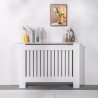 Mobile radiator cover in wood 112x19x81.5h radiator cover Offers