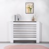 Living room radiator cover 112x19x81.5h wooden radiator cover Wormer L On Sale