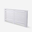 Cover 172x19x81.5h radiator cover in white wood Wormer XXL. Sale