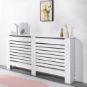 Cover 172x19x81.5h radiator cover in white wood Wormer XXL. Catalog