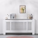 Modern extendable wooden radiator cover 140-203x19x81.5h Depper On Sale