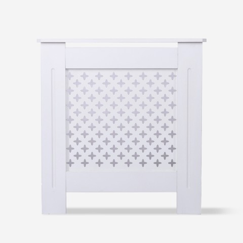 Wooden radiator cover 78x19x81.5h white Fencer M Promotion