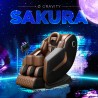 Professional Heated Zero Gravity Sakura Relaxing Massage Armchair Catalog