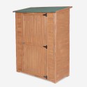 Outdoor wooden garden tool storage shed Smew Sale