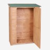 Smew Wooden Outdoor Shed Garden Tool Cabinet Discounts