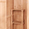 Garden tool storage cabinet wooden shed with 2 doors Shelduck. Characteristics