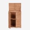 Wooden garden cabinet external 2-door 69x43x88cm Pintail Sale