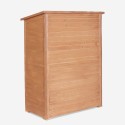Smew Wooden Outdoor Shed Garden Tool Cabinet Choice Of