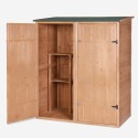 Garden tool storage cabinet wooden shed with 2 doors Shelduck. Catalog