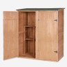 Shelduck Wooden Garden Tool Shed Cabinet with Double Doors Catalog