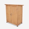 Gadwall Wooden Garden Storage Cabinet for Terrace 74x43x88cm Sale