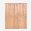 Garden tool storage cabinet wooden shed with 2 doors Shelduck. Model