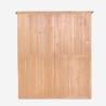 Shelduck Wooden Garden Tool Shed Cabinet with Double Doors Model