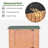 Smew Wooden Outdoor Shed Garden Tool Cabinet Offers