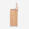 Gadwall Wooden Garden Storage Cabinet for Terrace 74x43x88cm Bulk Discounts