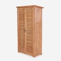 Mallard Wooden Garden Storage Cabinet with 2 Doors, 87x45x160cm Sale