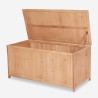 Wooden storage box container for garden tools Teal Catalog