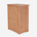 Wooden garden cabinet external 2-door 69x43x88cm Pintail Choice Of