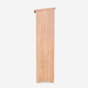 Garden storage cabinet 87x45x160cm in wood, 2 doors Mallard Bulk Discounts