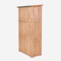 Mallard Wooden Garden Storage Cabinet with 2 Doors, 87x45x160cm Choice Of