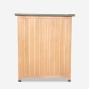 Garden terrace wooden storage cabinet 74x43x88cm Gadwall Model