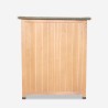 Gadwall Wooden Garden Storage Cabinet for Terrace 74x43x88cm Model