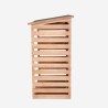 Grebe Outdoor Garden Wood Storage Shed 116x65x123cm Discounts