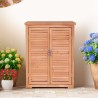 Wooden garden cabinet external 2-door 69x43x88cm Pintail Model
