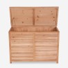 Wooden garden chest storage trunk container Wigeon Offers