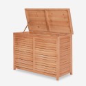 Wooden garden chest storage trunk container Wigeon Discounts