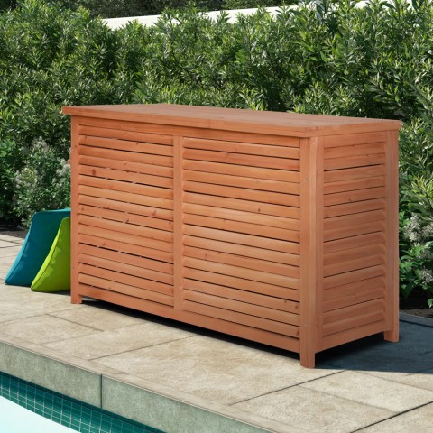 Wooden garden chest storage trunk container Wigeon Promotion