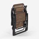 Folding zero gravity relaxation deck chair with headrest for Elgon garden Catalog