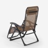 Folding zero gravity relaxation deck chair with headrest for Elgon garden Choice Of