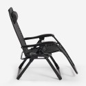Reclining zero gravity outdoor garden camping chair Tyree Discounts