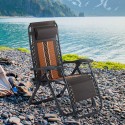 Zero gravity reclining ergonomic outdoor Ortles relaxation deckchair On Sale